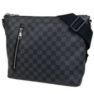 Louis Vuitton Mick Shoulder Bag Crossbody Messenger Damier Graphite Black
